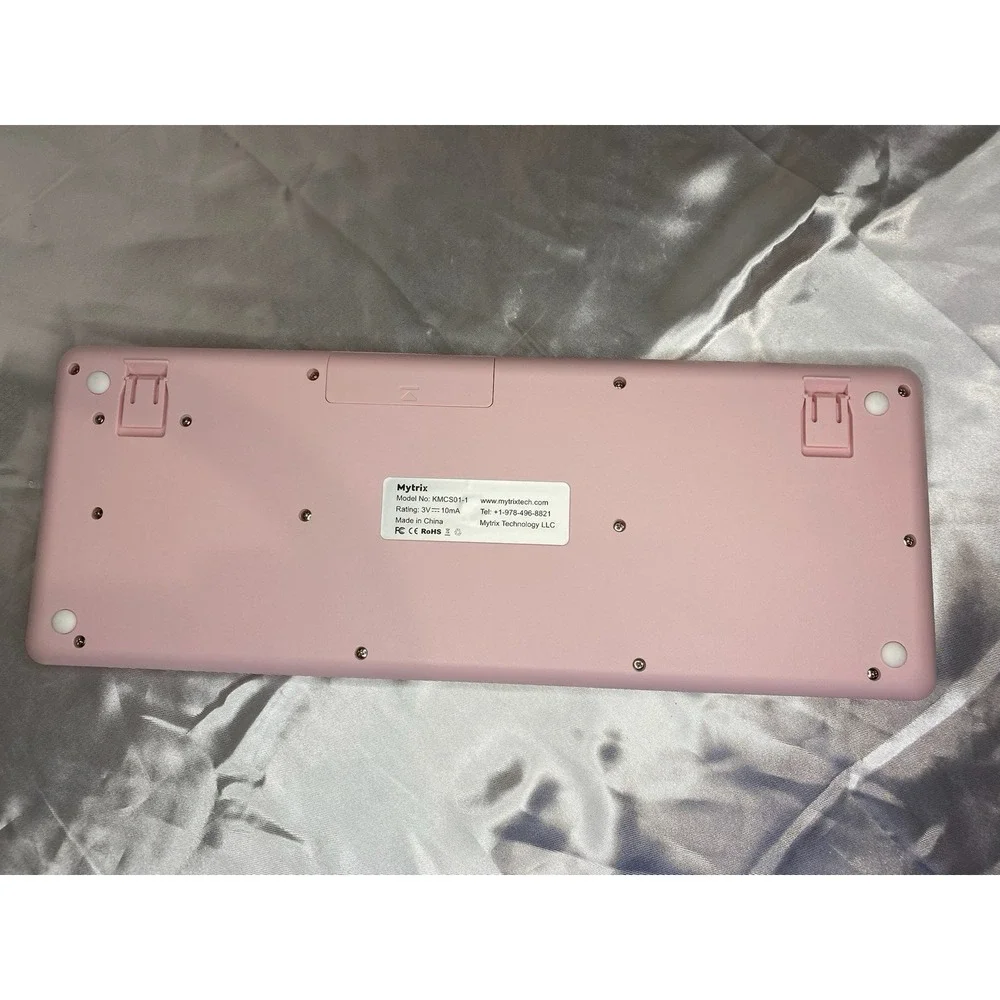 Pink Mytrix USB Wireless Keyboard - No USB Adapter - Parts Only Model KMCS01-1